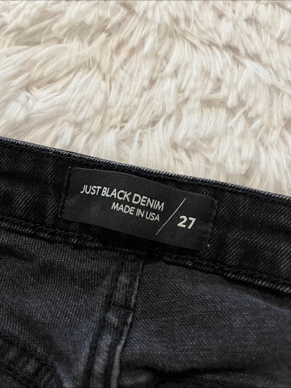 Just Black Denim size 27 - Picture 4 of 6